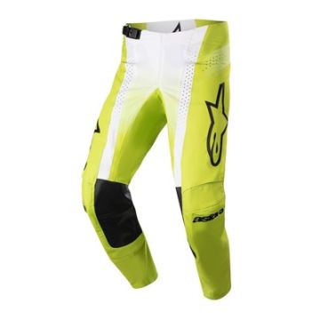 ALPINESTARS TECHSTAR PUSH PANTS YELLOW FLUO WHITE