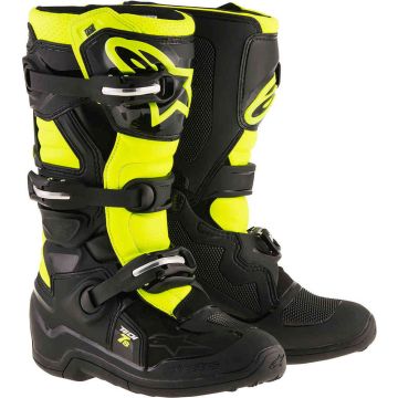 ALPINESTARS BOOT TECH 7S BLK / YELL FLUO