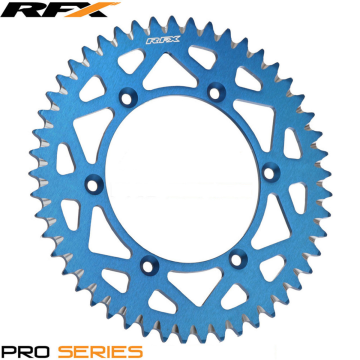 RFX Pro Series Elite Rear Sprocket SHER/HVA/GAS/BETA SE-R/F 04-22, CR/WR/TC 98-13, EC/XC >19, RR>12 BLUE