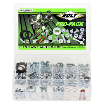 BOLT PRO PACK FASTENER KIT KAWASAKI KX/KXF STYLE 03>