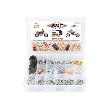 BOLT PRO PACK FASTENER KIT EURO STYLE 2T SX50-65 02-19
