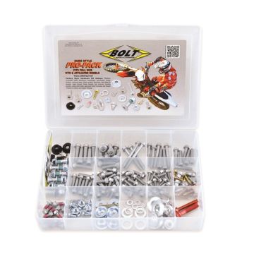 BOLT PRO PACK FASTENER KIT EURO STYLE