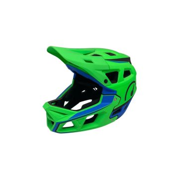 REVVI MTB HELMET FULL FACE GREEN