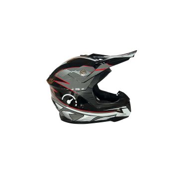 REVVI KIDS MOTOCROSS HELMET GREY