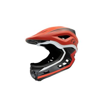 Red Revvi Super Lightweight Kids Full Face Helmet 