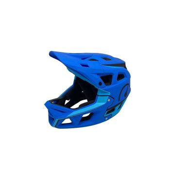 REVVI MTB HELMET FULL FACE BLUE