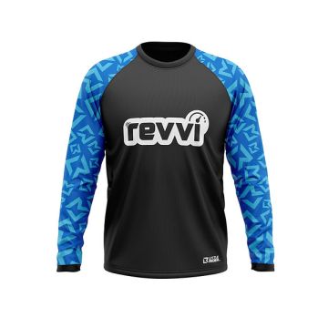 REVVI KIDS RIDING JERSEY BLUE