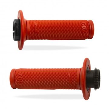 PRO GRIP HANDLE BAR LOCK ON GRIPS 709 INCLUDES 6 CAMS RED