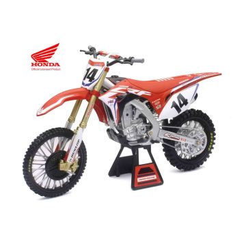 COLE SEELY #14 HRC HONDA RACING CRF 450 1:6 SCALE