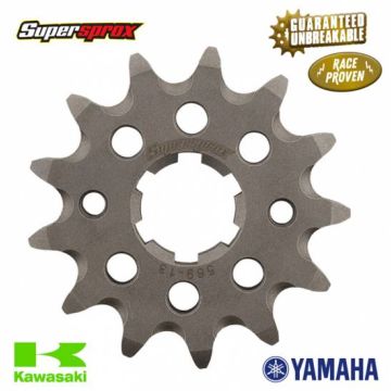 SUPERSPROX FRONT SPROCKET - KX250 87-98, KX500 87-04, YZ250 80-98, YZ465 80-81, YZ490 82-90