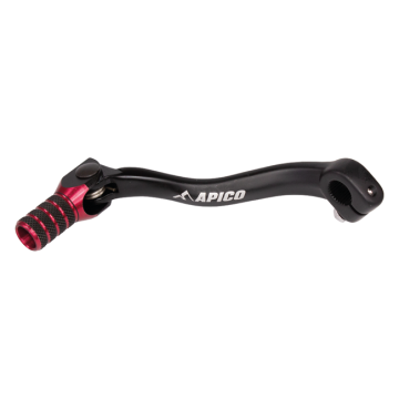 APICO GEAR PEDAL ELITE HONDA CRF250R 04-09, CRF250X 04-19 BLACK/RED