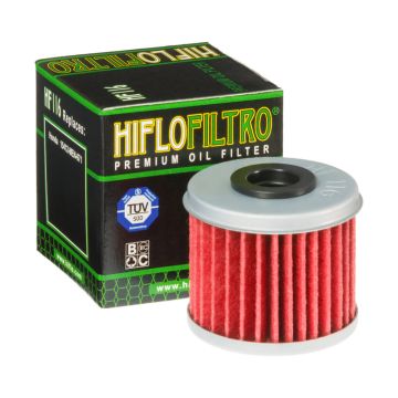 HIFLO OIL FILTER HONDA CRF150R 07-21, CRF250R/450R/X/RX 04-21, HUSKY TC250-310 09-14, MONTESA 4RT 05-20