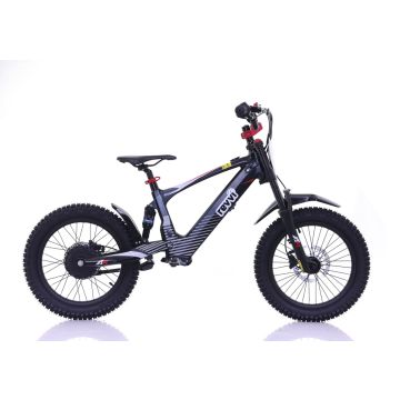 REVVI 18" ELECTRIC BIKE BLACK 