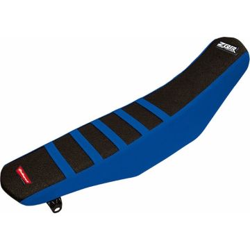 POLISPORT ZEBRA SEAT COVER BLU/BLK YAMAHA YZF250 14-18 YZF450 14-17 WRF250 15-18 WRF450 16-18