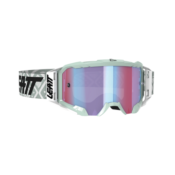 LEATT VELOCITY 5.5 GOGGLE IRIZ WHITE - BLUE LENS