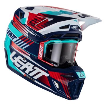 LEATT HELMET MOTO 8.5 V23 ROYAL INCLUDES 5.5 GOGGLE