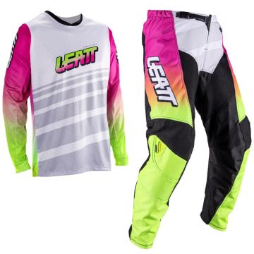 LEATT PANT AND SHIRT KIT 3.5 RETRO PINK