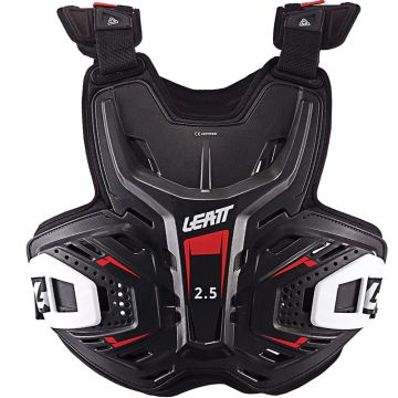 LEATT CHEST PROTECTOR 2.5 ADULT BLACK