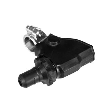 RACELINE CLUTCH LEVER HOLDER CAST KAW/YAM KX250F/450F>20,YZ125/250 00-14, YZ/WR250F/426F 00-02 SIL W/COVER