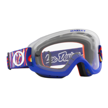 Oakley O Frame 2.0 Pro XS TLD Collection MX Goggle (Peace & Wheelies) Clear Lens