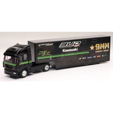 BUD RACING KAWASAKI RACE TRUCK 1:43 SCALE