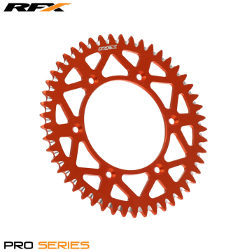 RFX Pro Series Elite Rear Sprocket KTM/HUSKY/GAS SX/TC/MC50 14-24 ORANGE