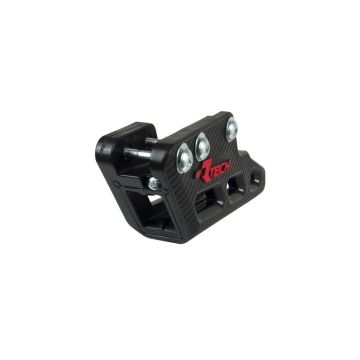 RACETECH YAMAHA YZ125 / 250 YZ250 / 450F WR250 / 450F 07-21 BLACK MONOBLOCK WORX CHAIN GUIDE