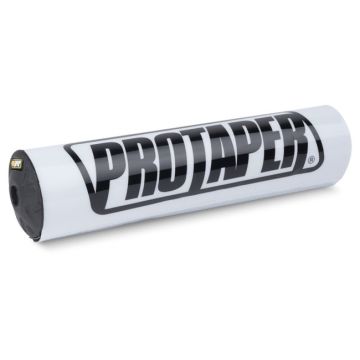 PRO TAPER 10" ROUND BAR PAD - RACE WHITE