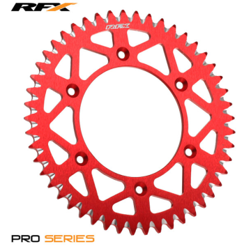 RFX Pro Series Elite Rear Sprocket KTM/HUSKY/GAS SX65 / TC65 / MC65 98-24 Red