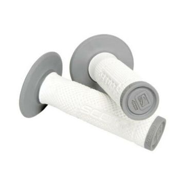 SCOTT MX SXII GRIPS 22/25MM WHITE/GREY
