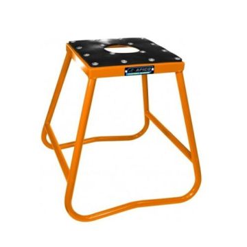 APICO Steel Boxed Motocross/Enduro Bike Stand - ORANGE
