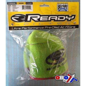 READY 2 RACE PRE OILED AIRFILTER YAMAHA YZ125-250 97-21, YZ125-250X 16-21, YZ250F 01-13, YZ450F 03-09, WR250F 01-02 (R)
