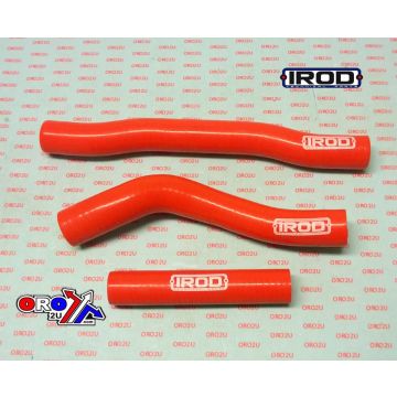 KTM 250 350 SX-F 2016-2018 IROD SILICONE RADIATOR HOSES ORANGE