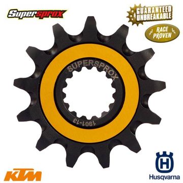 SUPERSPROX FRONT SPROCKET - KTM 125-530 91-22, HUS/HQV 125-570 09-22, GAS125-450 21-22, BETA RR125-525 05-22 