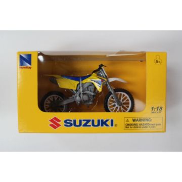 SUZUKI RMZ 450 2008 STANDARD FACTORY GRAPHIC 1:18 SCALE