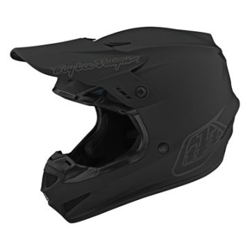 TLD GP HELMET YOUTH MONO BLACK