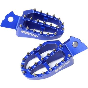ZETA Aluminum FootPegs KTM/HUSKY/GAS SX85 18-22, SX/SX-F/FC 16-22, EXC/EXC-F/FE 17-22, MC/EC 21-22 Blue