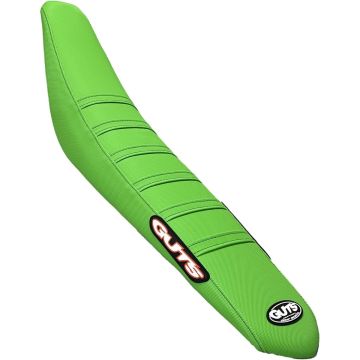 GUTS Ribbed VS seat cover Green w Green Ribs KX450 19-22 KX250 21-22 