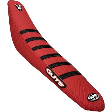 GUTS Ribbed VS seat cover red with black rib KTM 19-21 125-450 Gas Gas 21 125-450