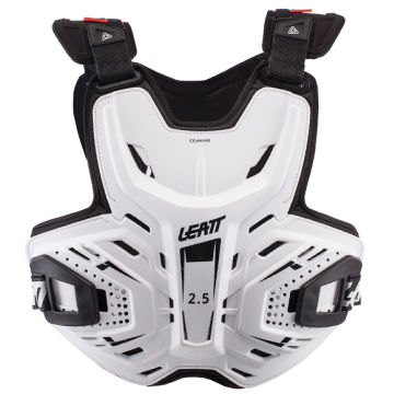 LEATT CHEST PROTECTOR 2.5 ADULT WHITE