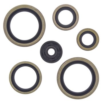 WINDEROSA / VERTEX ENGINE OIL SEAL KIT KTM/HUSKY SX125-150 98-15, EXC125-200 98-15, TC125 14-15 (R) (822187)