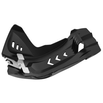 POLISPORT FORTRESS SKID PLATE KTM/HUSKY SXF 250/350 16-18, EXCF/FE 250-350 17-19, FC250/350 16-18 BLACK